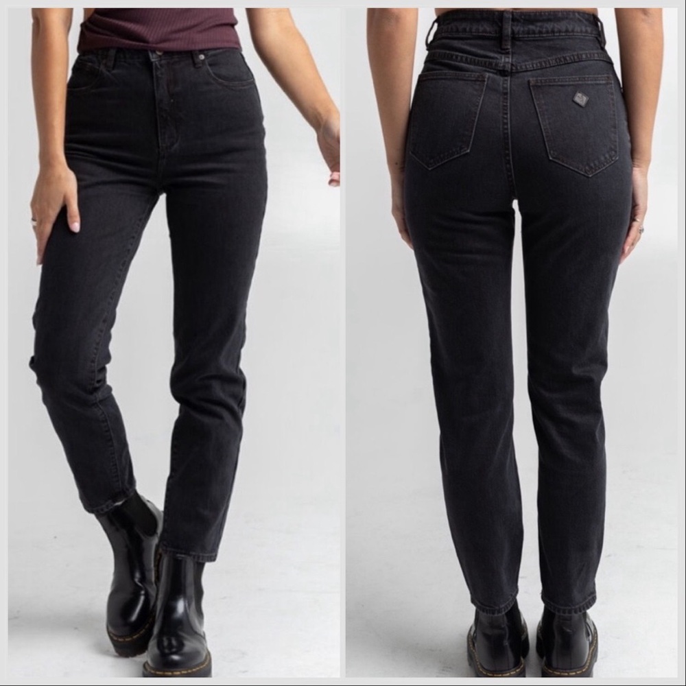 Women's Abrand Black '94 High Slim Jeans